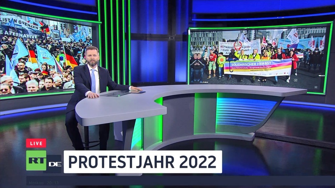 Hunderte Proteste begleiteten die Bundesrepublik durch das Jahr 2022