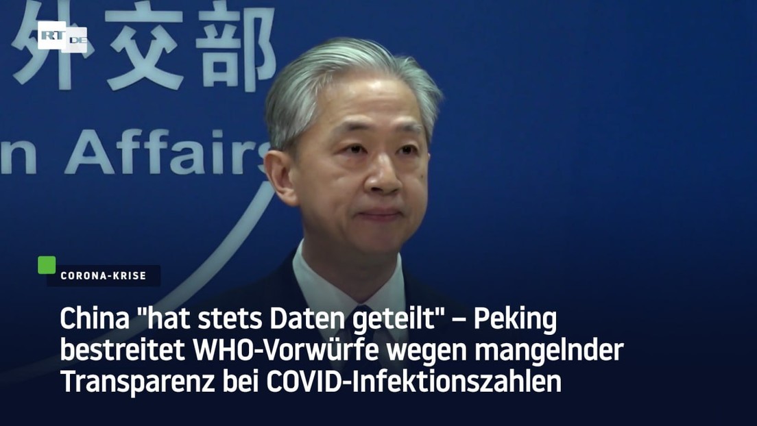 Peking bestreitet WHO-Vorwürfe wegen mangelnder Transparenz bei COVID-Infektionszahlen