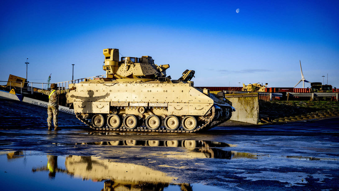 Niederlande: Panzer und Kampffahrzeuge der US-Armee für NATO-Ostflanke eingetroffen