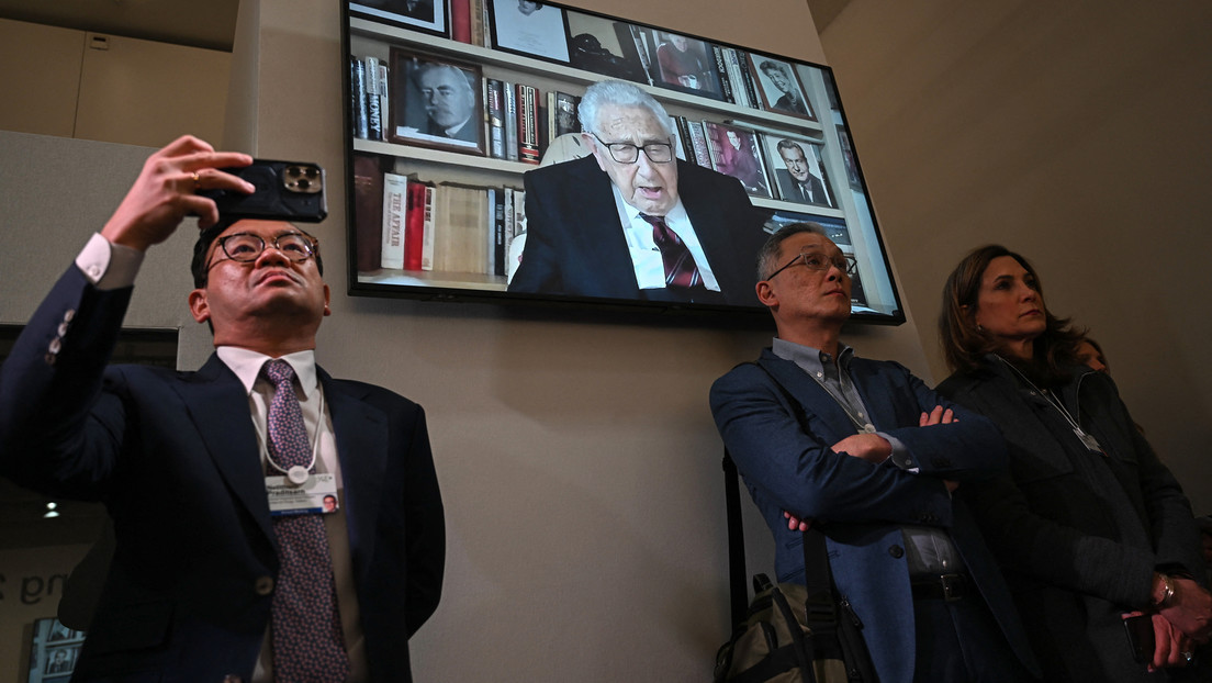 Henry Kissinger beim Weltwirtschaftsforum in Davos: Ukraine sollte NATO-Mitglied werden