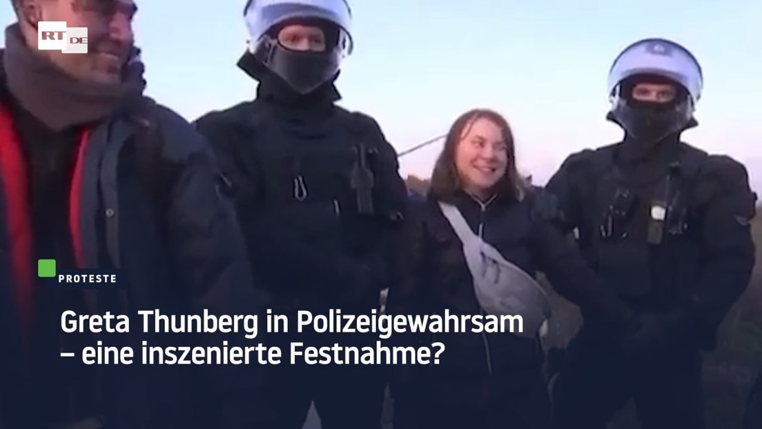 Greta Thunberg in Polizeigewahrsam – eine inszenierte Festnahme?