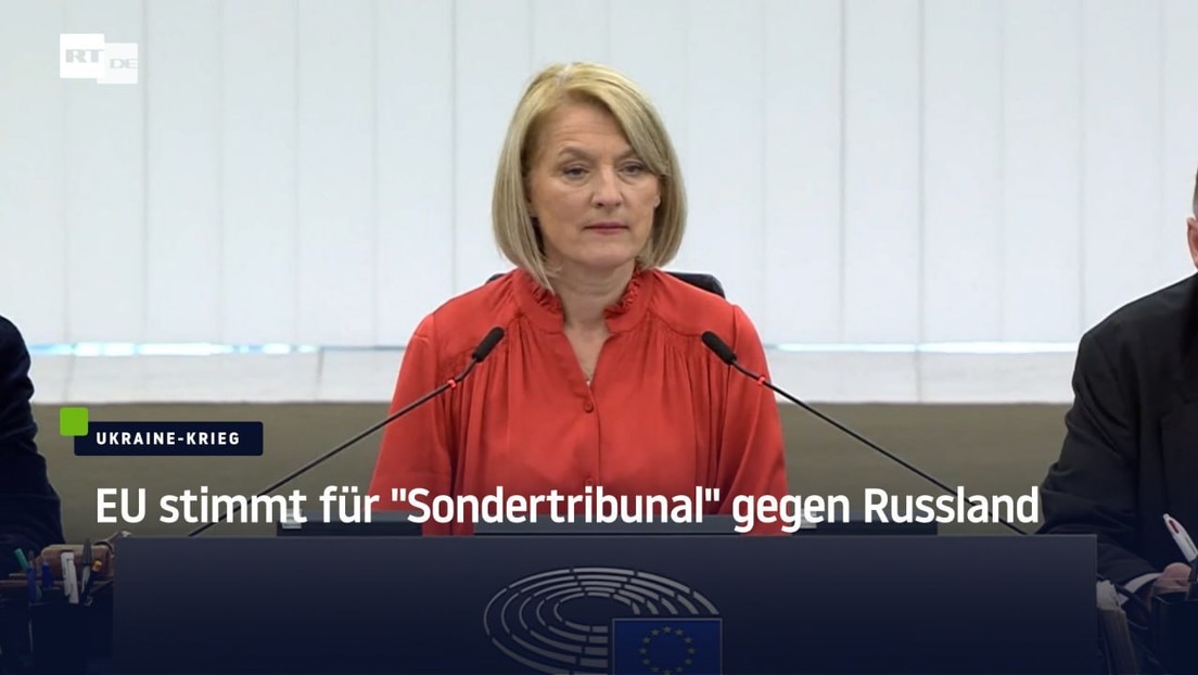 EU stimmt für "Sondertribunal" gegen Russland