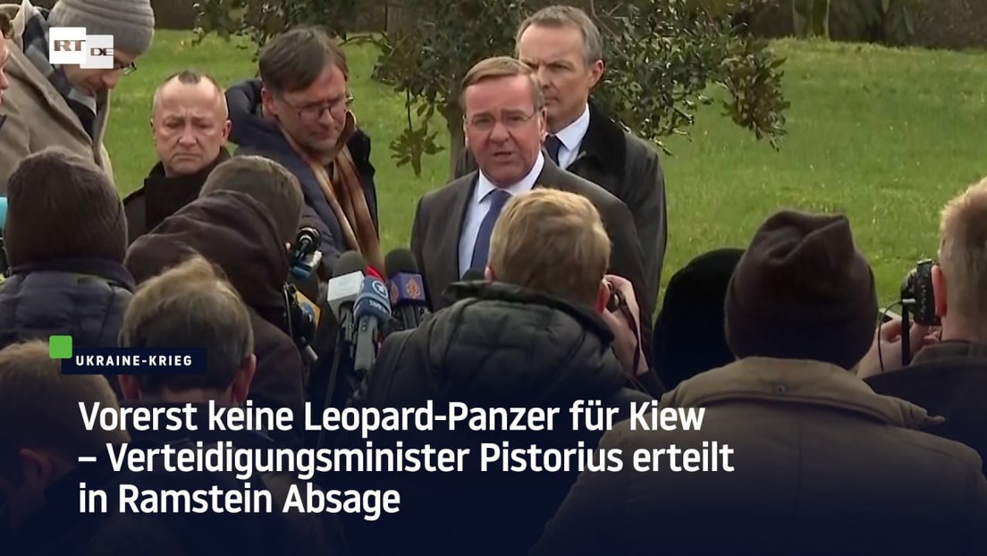 Vorerst keine Leopard-Panzer für Kiew – Verteidigungsminister Pistorius erteilt in Ramstein Absage