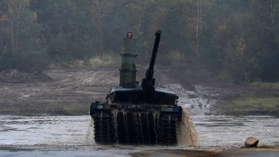 Medienbericht: Erste Leopard-Panzer in Nikolajew gesichtet