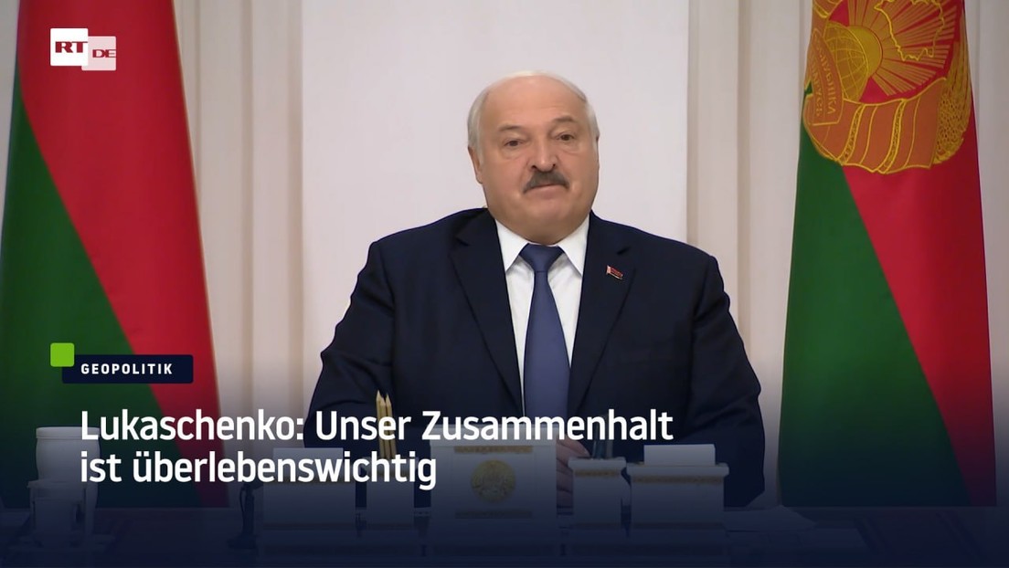 Lukaschenko: Unser Zusammenhalt ist überlebenswichtig