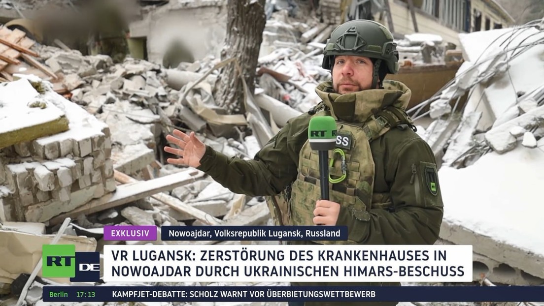 Exklusiv zum ukrainischen HIMARS-Angriff auf Krankenhaus: Zeugen berichten RT DE-Korrespondenten