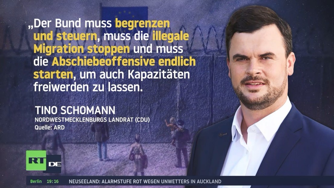 Kommunen wegen Migrationskrise am Limit – Proteste in MV gegen neue Flüchtlingsunterkünfte