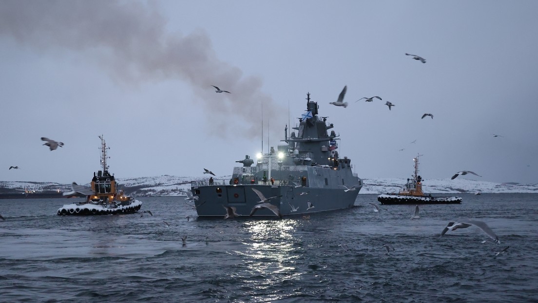 Begleitschiff der "Admiral Gorschkow" rettet Franzosen aus Seenot im Atlantik