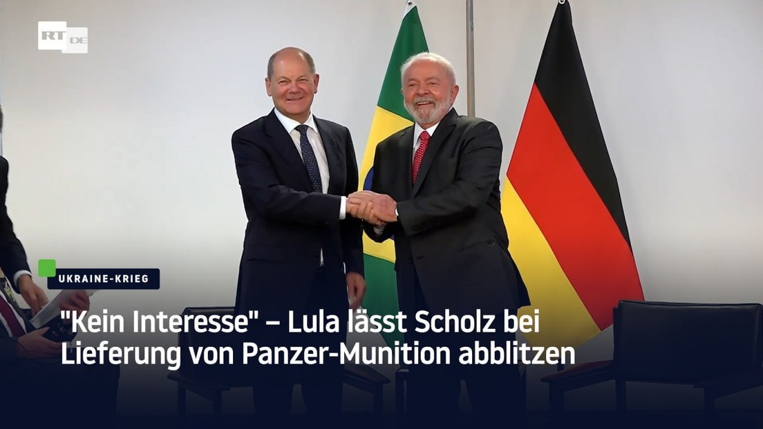 "Kein Interesse" – Lula lässt Scholz bei Lieferung von Panzer-Munition abblitzen