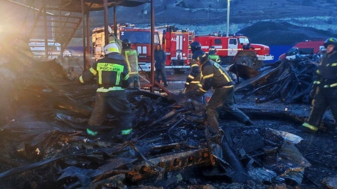 Sewastopol: Brand in Unterkunft für Autobahn-Bauarbeiter – acht Tote