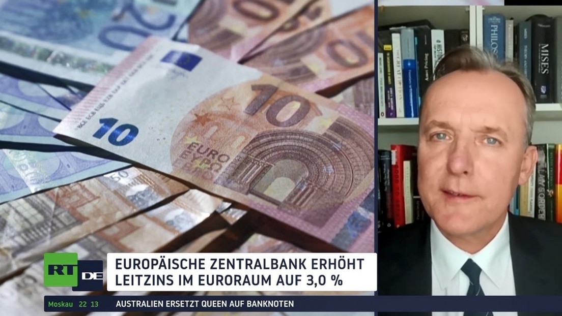 Thorsten Polleit: EZB hat mit Geldmengen-Schwemme Inflation erzeugt – Leitzins müsste weiter steigen