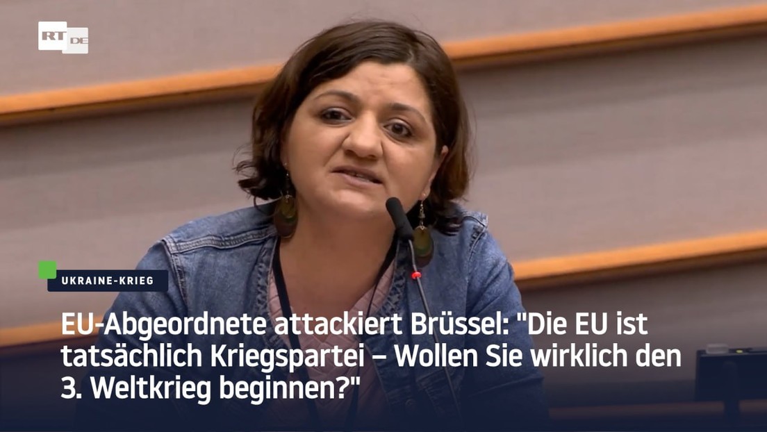 EU-Abgeordnete: "Die EU ist tatsächlich Kriegspartei – Wollen Sie den 3. Weltkrieg?"