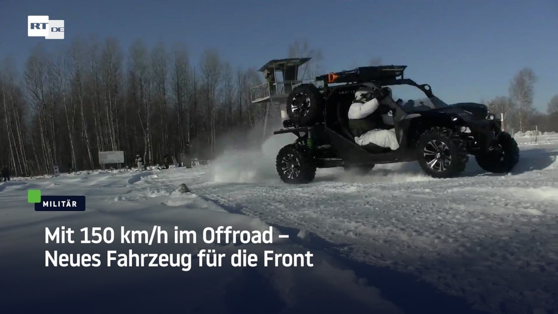 Mit 150 km/h im Offroad – Neues Fahrzeug für die Front