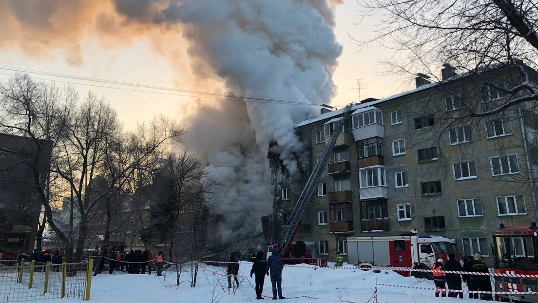 Nowosibirsk: Sieben Todesopfer bei Gasexplosion in Wohnhaus