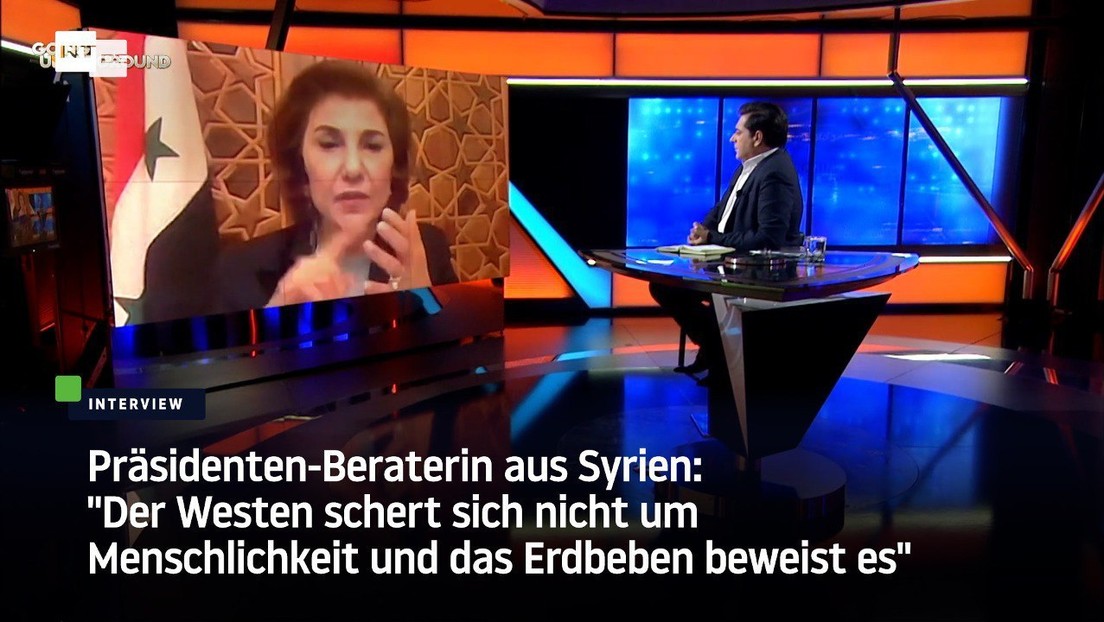 Beraterin von Assad: "Der Westen schert sich nicht um Menschlichkeit und das Erdbeben beweist es"