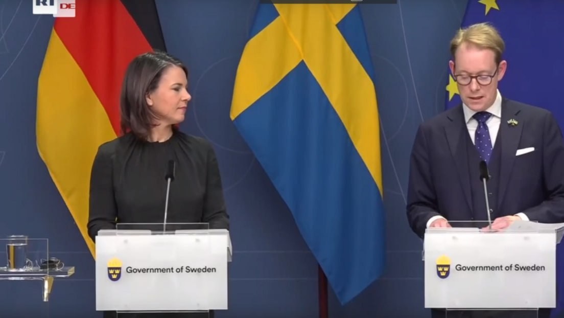 LIVE: Außenministerin Baerbock gibt Pressekonferenz in Stockholm