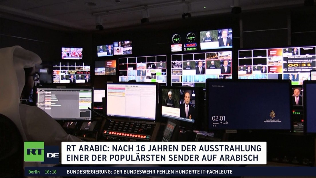 Auch RT Arabic droht Sendeverbot in EU