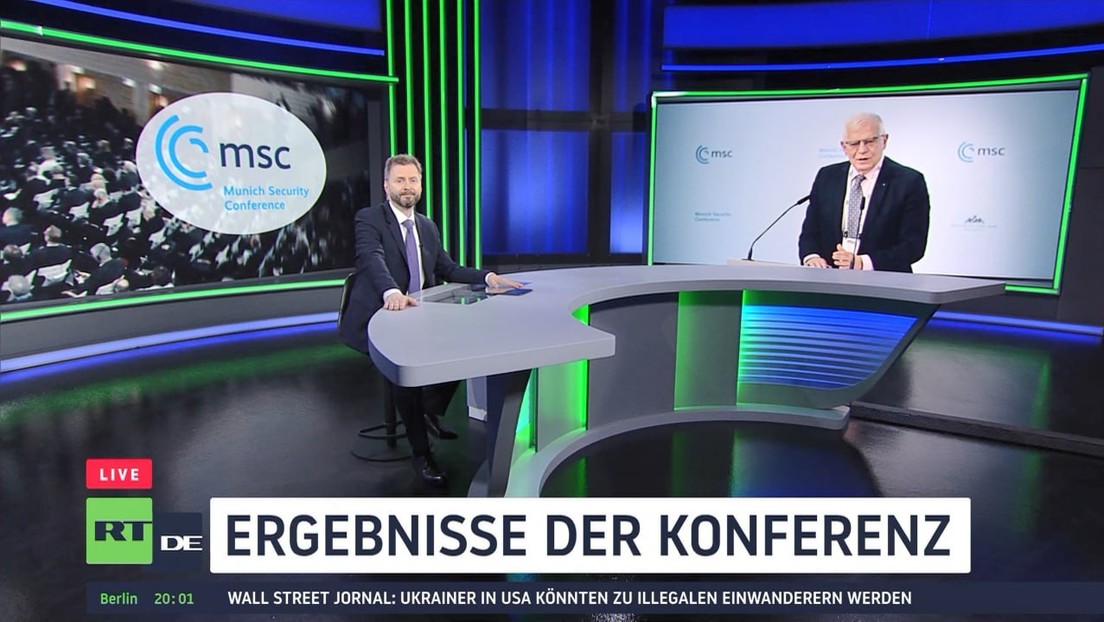 Letzter Tag der Münchner Sicherheitskonferenz: Borrell fordert für Ukraine mehr Aufrüstung