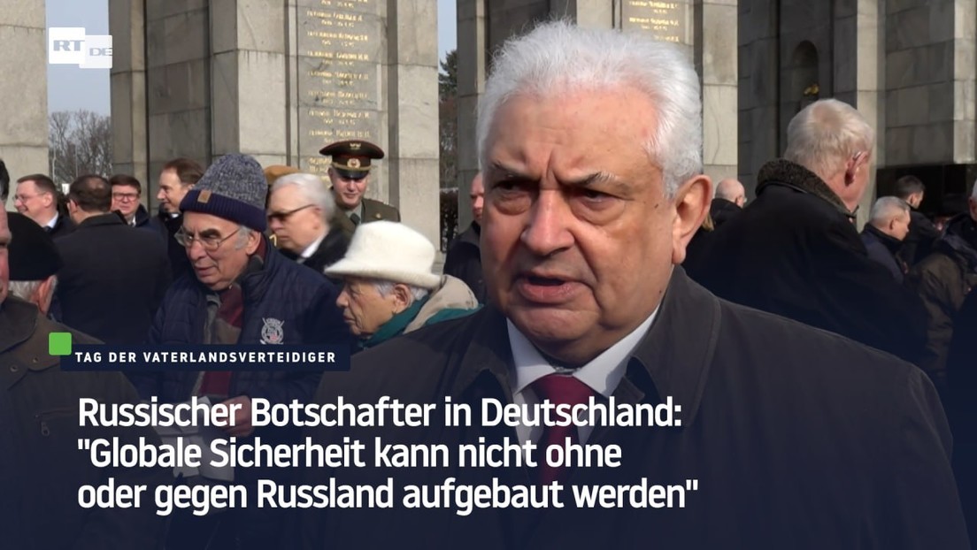 Russischer Botschafter in Deutschland: Globale Sicherheit kann nicht ohne Russland aufgebaut werden