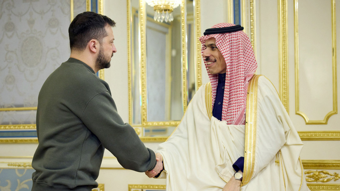 Überraschungsbesuch des saudischen Außenministers in der Ukraine
