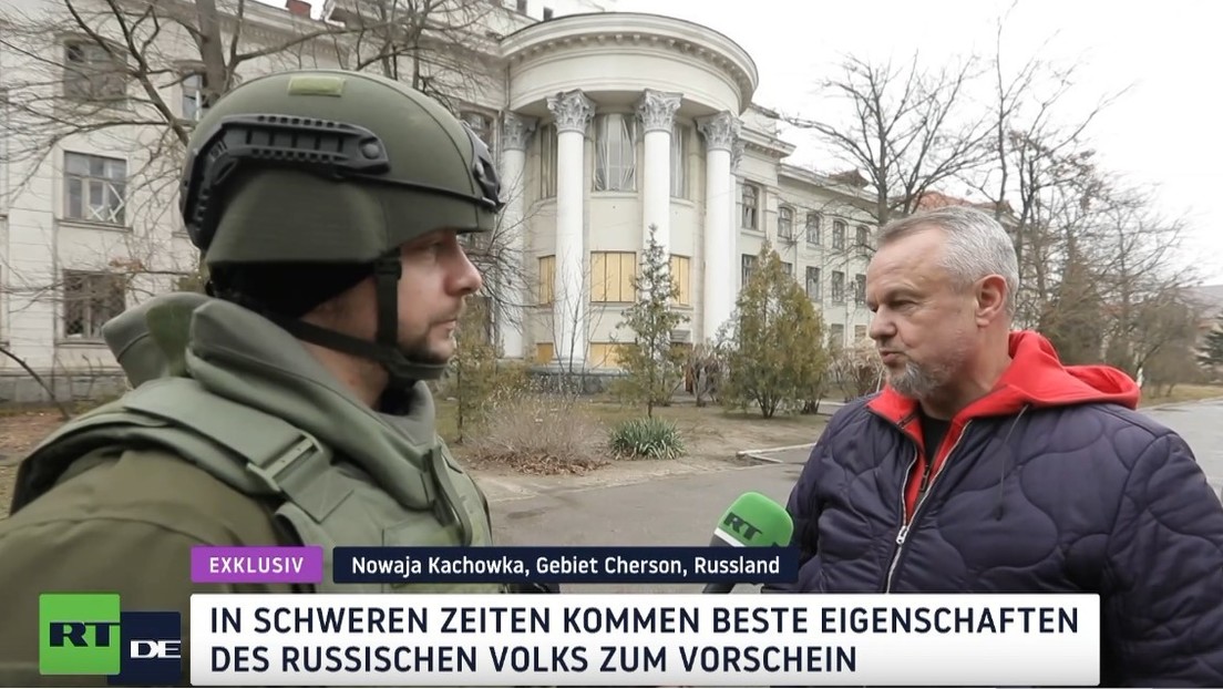 Exklusiv-Bericht aus Cherson: Leben unter ständigem Beschuss durch ukrainisches Militär
