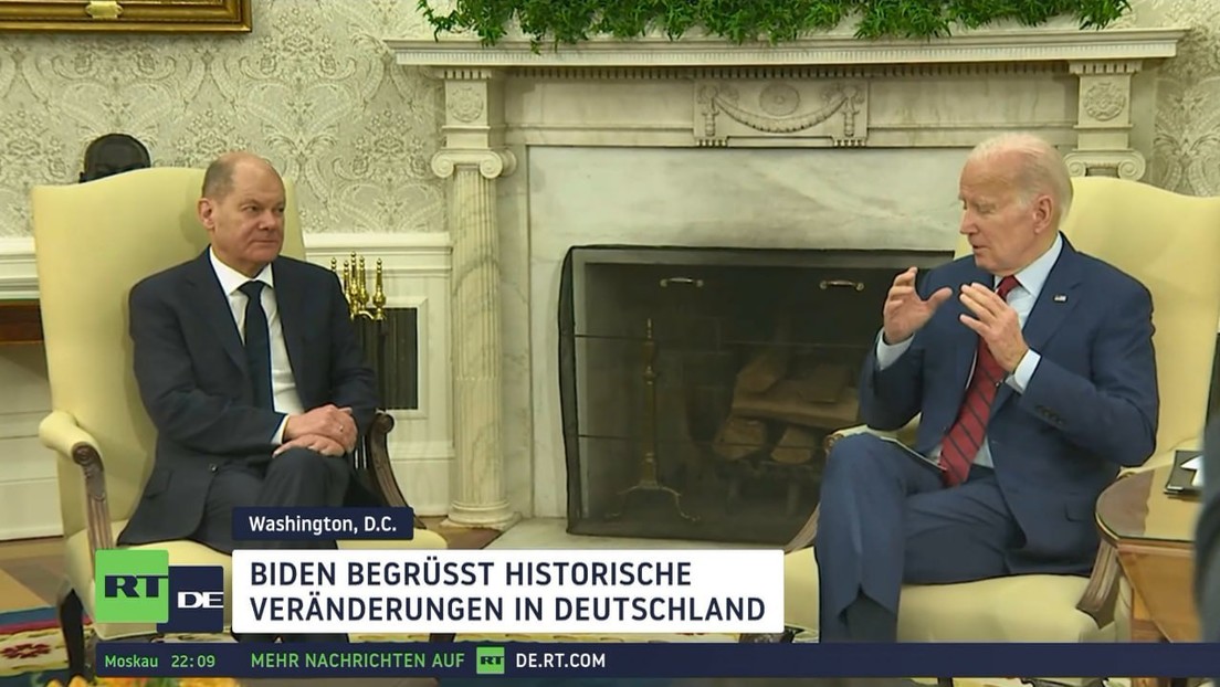 Biden empfängt Scholz – Sprengung der Nord-Stream-Pipelines kein Thema