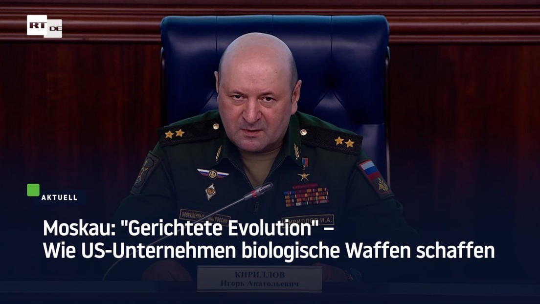 Moskau: "Gerichtete Evolution" – Wie US-Unternehmen biologische Waffen schaffen