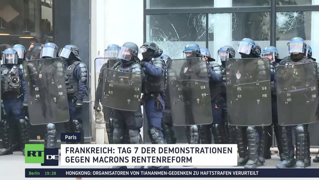 Frankreich, Georgien, Polen: Proteste am Wochenende gegen Rentenreform, Wehrpflicht und NATO-Truppen
