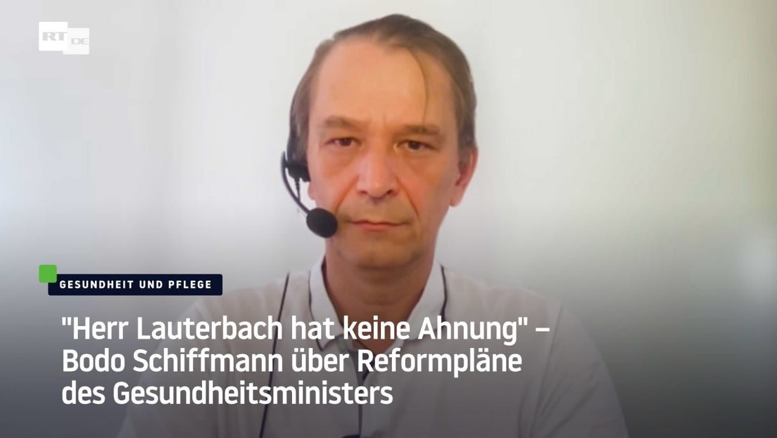 "Herr Lauterbach hat keine Ahnung" – Bodo Schiffmann über Reformpläne des Gesundheitsministers