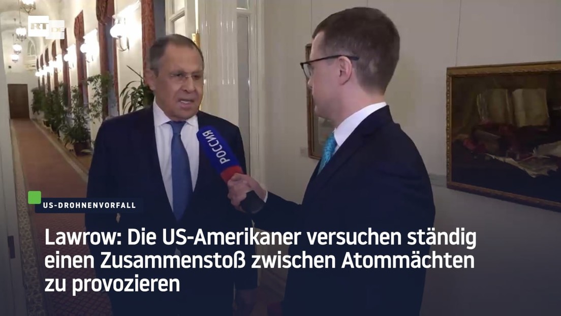 Lawrow: Die US-Amerikaner versuchen ständig einen Zusammenstoß zwischen Atommächten zu provozieren