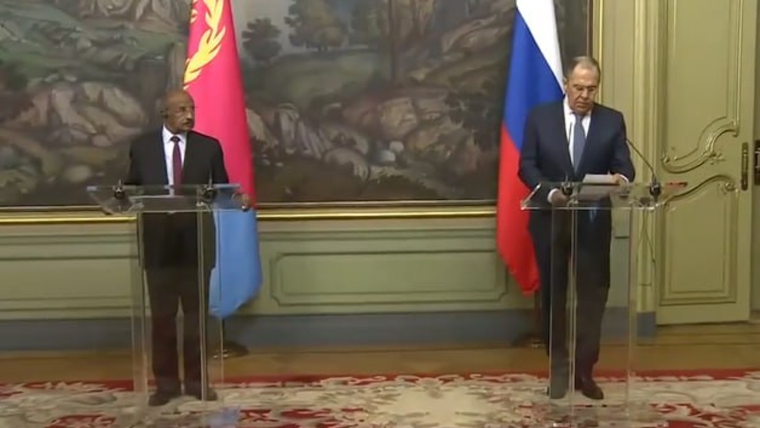 LIVE: Außenminister Russlands und Eritreas treten gemeinsam vor die Presse