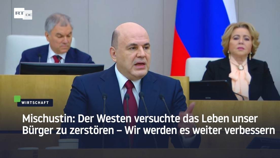 Mischustin: Westen versuchte das Leben unser Bürger zu zerstören – Wir werden es weiter verbessern