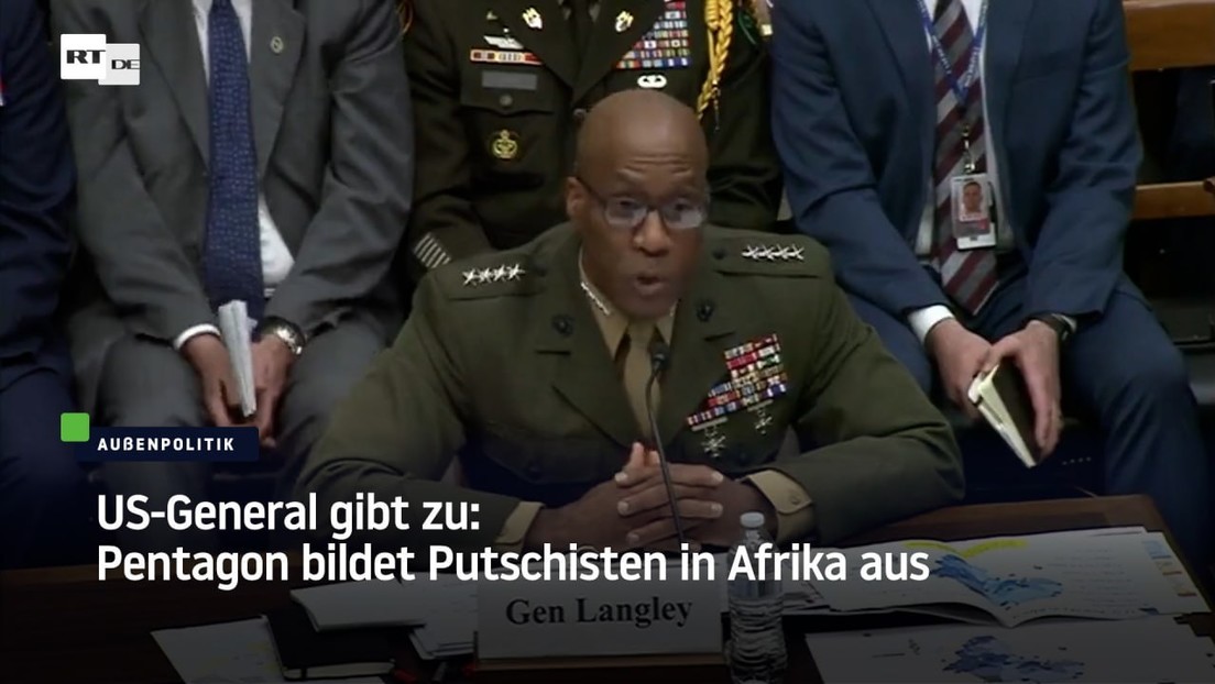 US-General gibt zu: Pentagon bildet Putschisten in Afrika aus