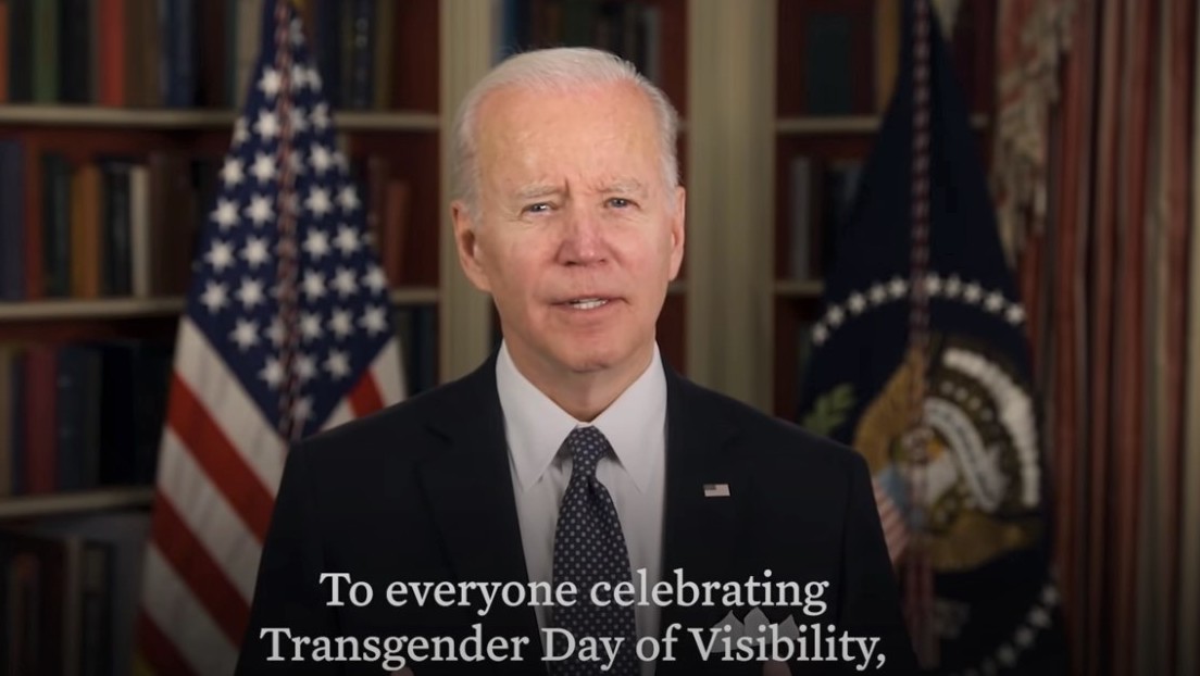 Joe Biden erklärt den US-Bürgern: "Transgender-Amerikaner prägen die Seele unserer Nation"