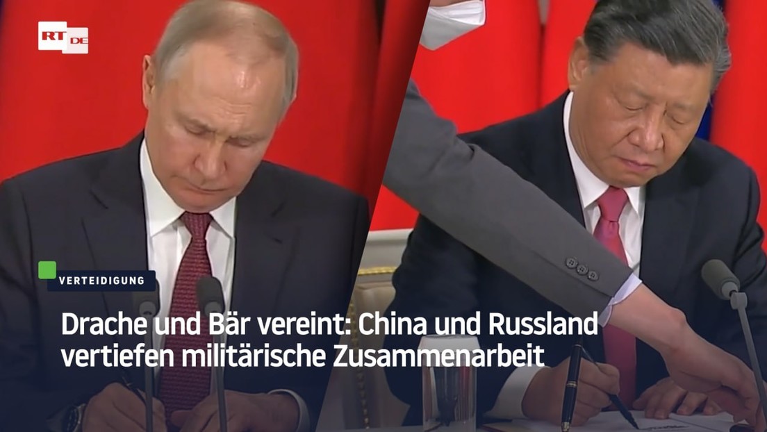 Drache und Bär vereint: China und Russland vertiefen militärische Zusammenarbeit