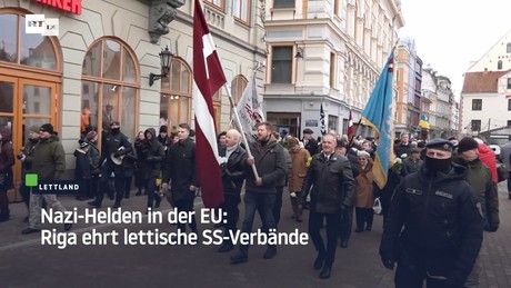 Nazi-Helden in der EU: Riga ehrt lettische SS-Verbände