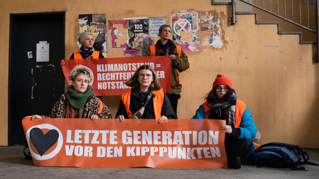Klimaaktivisten von Letzte Generation: 
