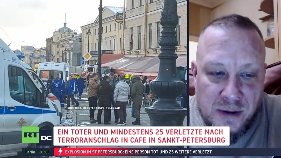 Thomas Röper zum tödlichen Anschlag in Sankt Petersburg: "Sehe Parallelen zum Dugina-Mord"