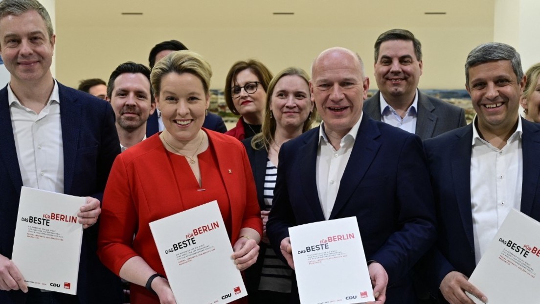 Berliner SPD bereitet Mitgliederbefragung über Koalitionsvertrag vor