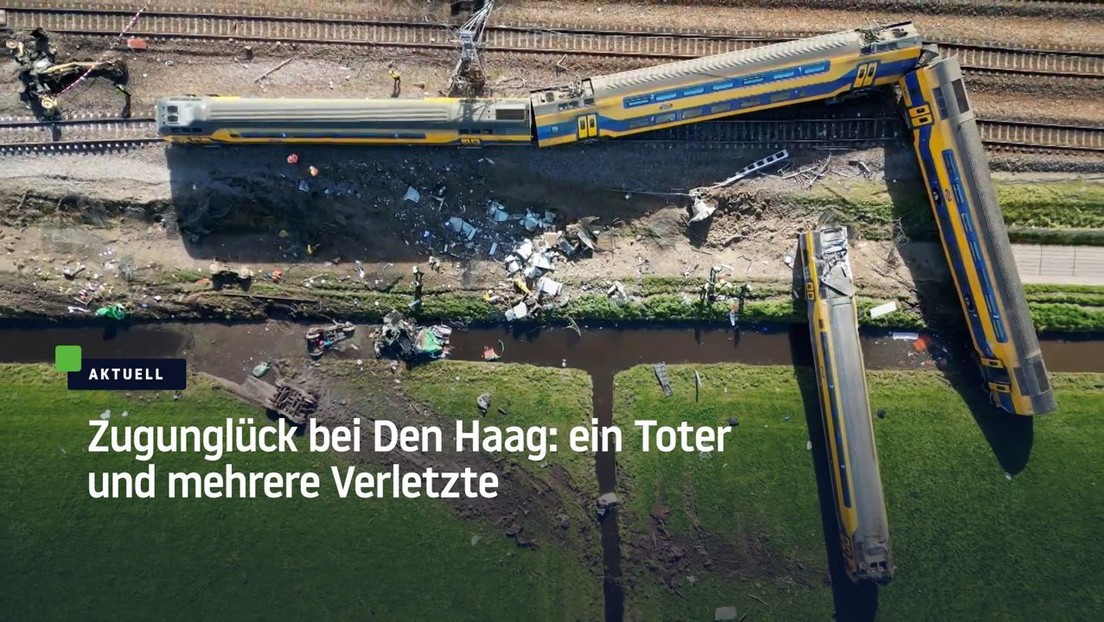 Zugunglück bei Den Haag: Ein Toter und mehrere Verletzte