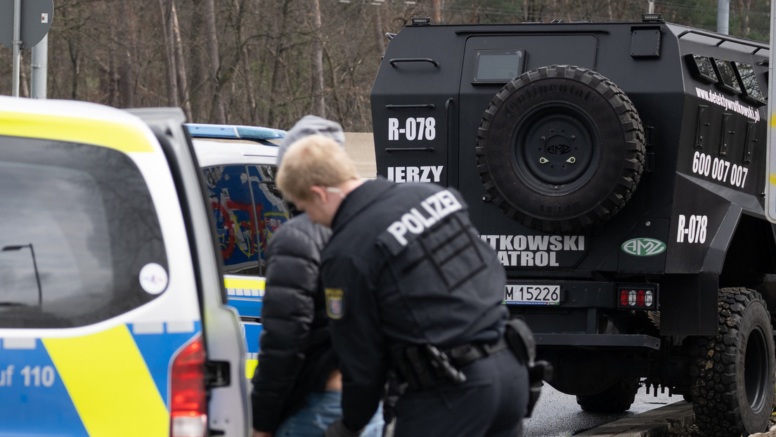 Wildwest in Hessen: Paramilitärs gegen streikende Lkw-Fahrer