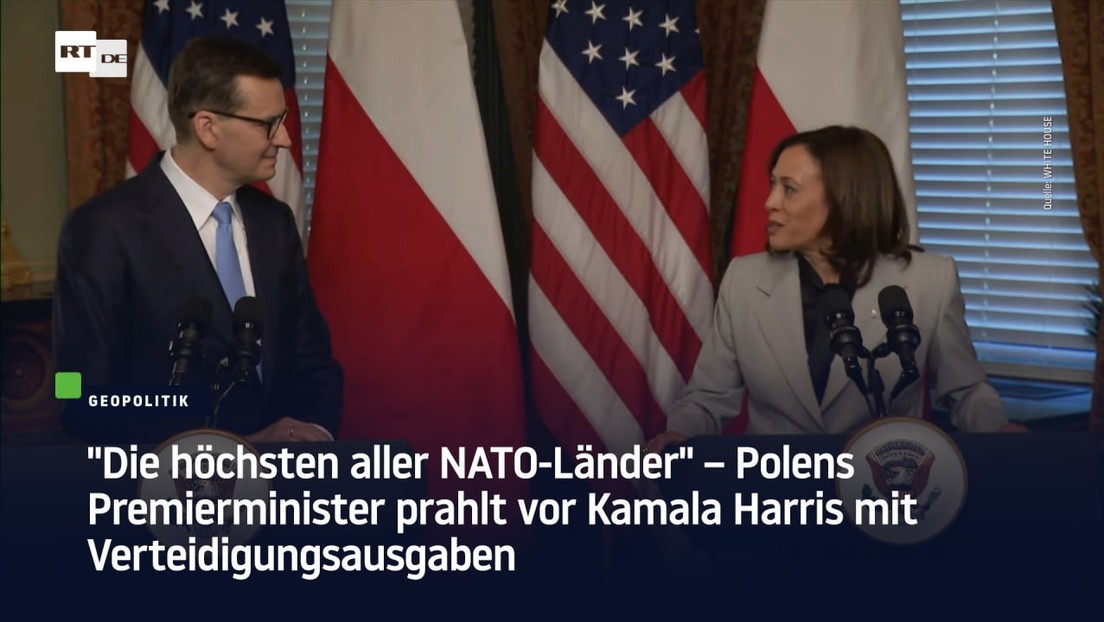 "Die höchsten aller NATO-Länder" – Polens Premierminister prahlt mit Verteidigungsausgaben