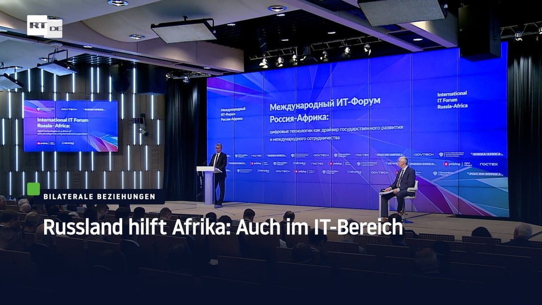 Russland hilft Afrika: Auch im IT-Bereich