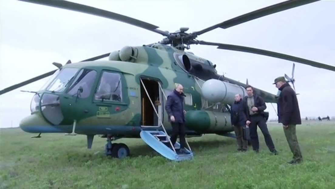 Putin besucht Truppen in Gebiet Cherson und Volksrepublik Lugansk