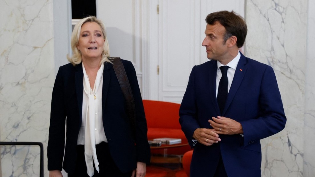 Macron: "Marine Le Pen wird an die Macht kommen, wenn …"