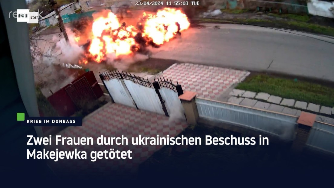 Zwei Frauen durch ukrainischen Beschuss in Makejewka getötet