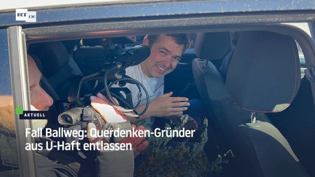 Michael Ballweg: Querdenken-Gründer aus U-Haft entlassen