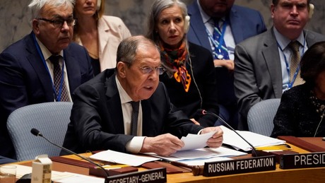 LIVE: Lawrow spricht vor UN-Sicherheitsrat zu Lage im Nahen Osten