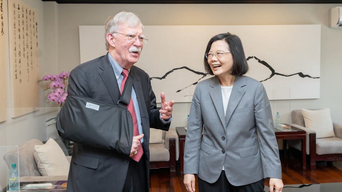 Gast aus USA: Taiwans Präsidentin traf sich mit Ex-Sicherheitsberater Bolton