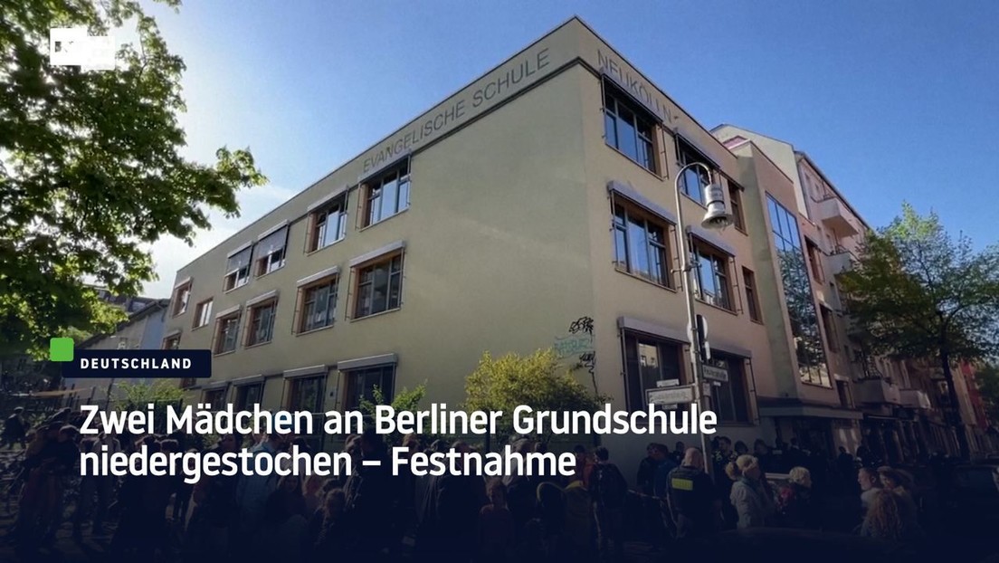 Zwei Mädchen an Berliner Grundschule niedergestochen – Festnahme